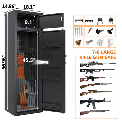 Kaer Gun Safe Lock & Reviews Wayfair